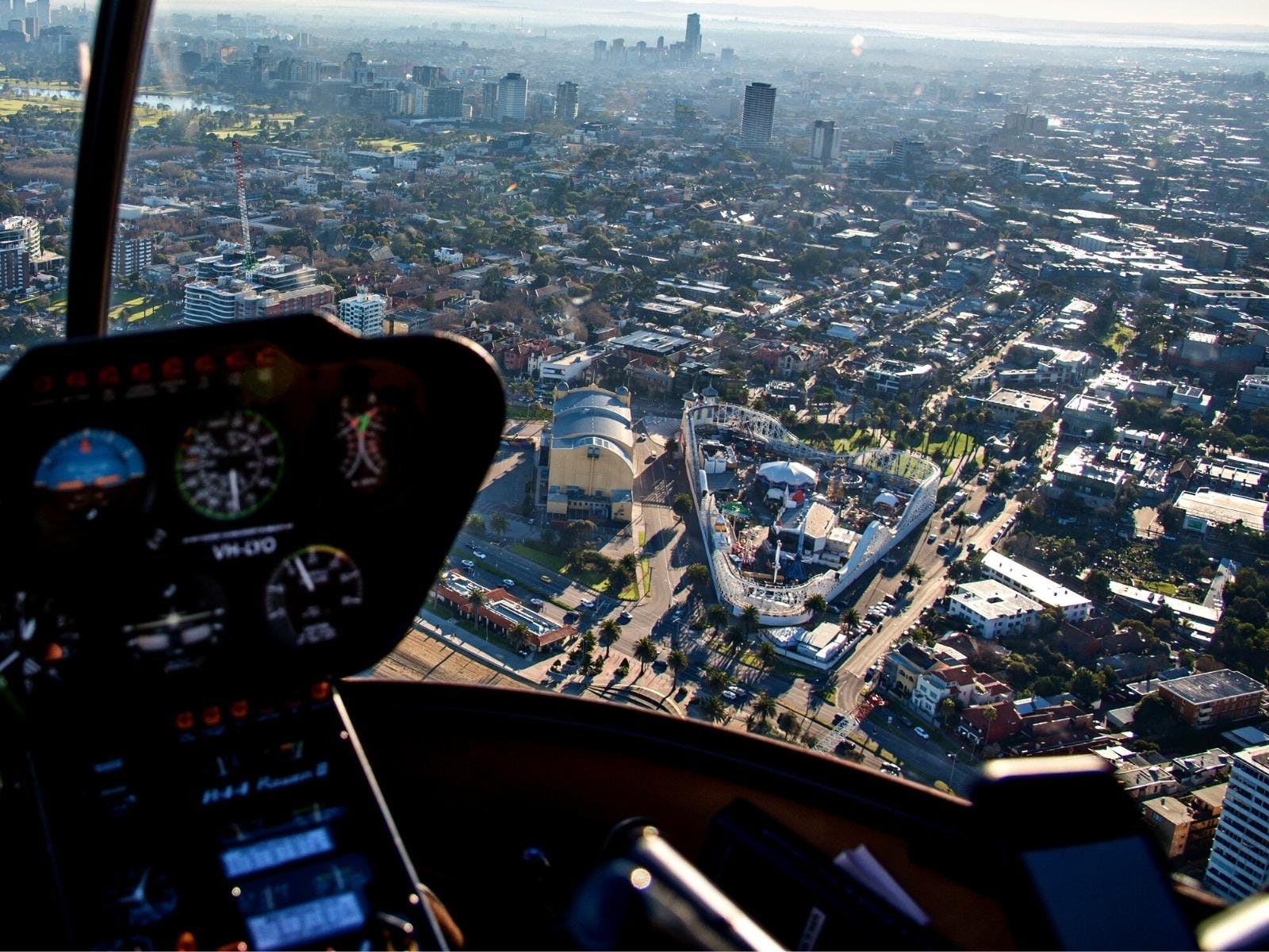 melbourne city helicopter tours